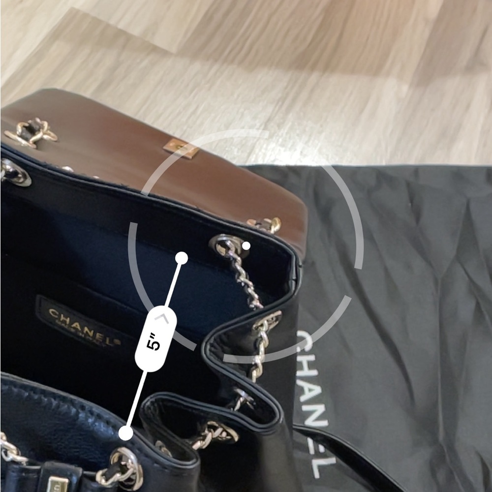 Chanel Black Quilted Leather Backpack - Picture 4 of 12